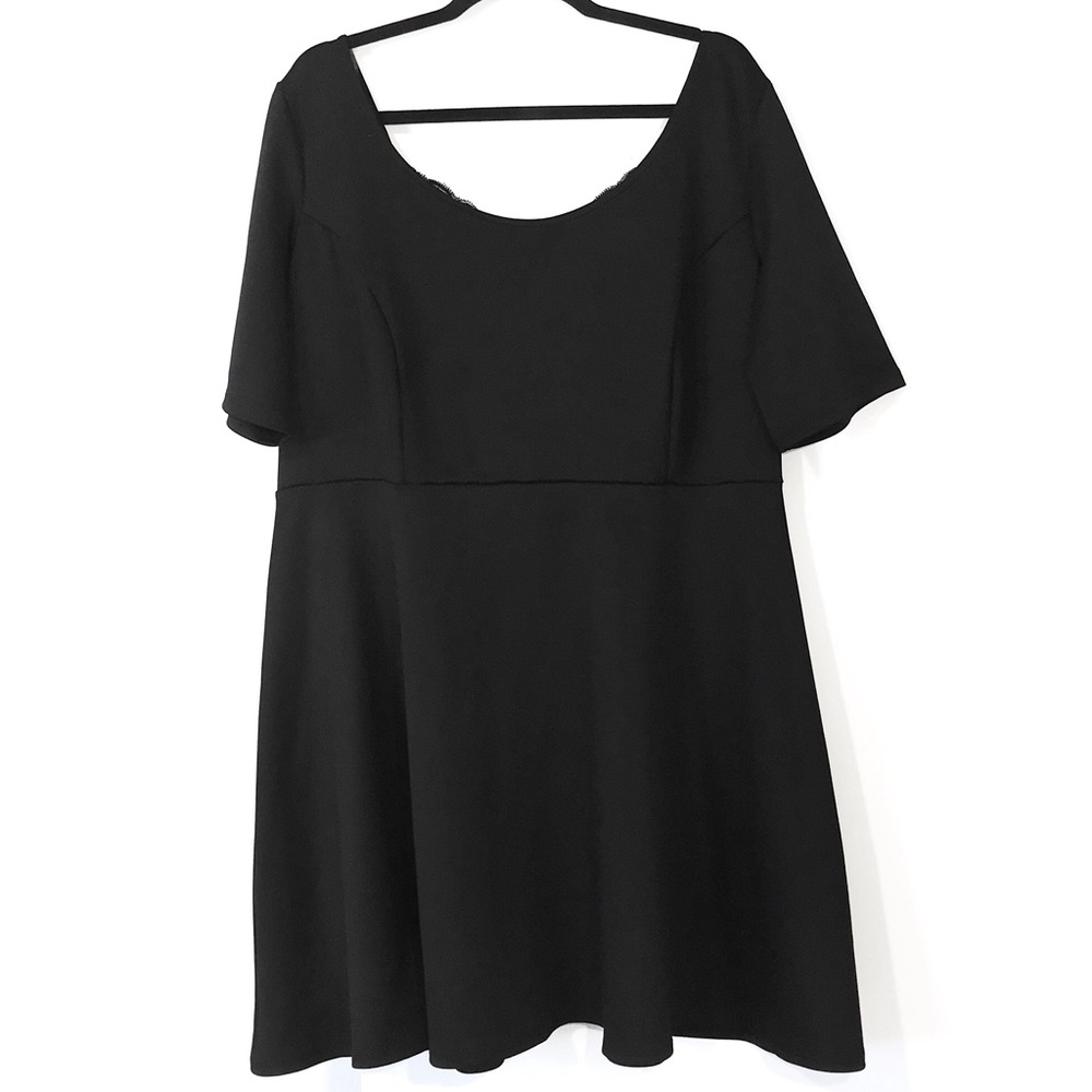 Short Sleeve Lace Dress